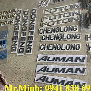 tem chữ Foton, Auman